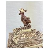 Vintage Highly Detailed Oriental Royal Processional Scene Statue