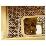 Vintage Highly Detailed Oriental Royal Processional Scene Statue