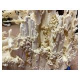 Large & Fantastic Carved Bone Highly Detailed Chinese Sculpture w/Horses
