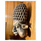 Gigantic Old Bamileke Helmet Mask
