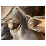 Gigantic Old Bamileke Helmet Mask