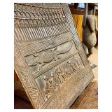 Wonderful old Relief Carved African Chief