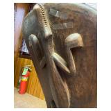 Wonderful old Relief Carved African Chief