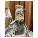 Large & Ornately Detailed Seated Chinese Royal Figure