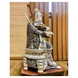 Large & Ornately Detailed Seated Chinese Royal Figure