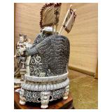 Large & Ornately Detailed Seated Chinese Royal Figure