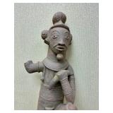 LARGE Ancient African Terracotta Kneeling Nok Figure