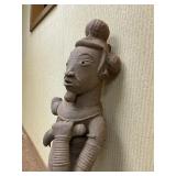 LARGE Ancient African Terracotta Kneeling Nok Figure