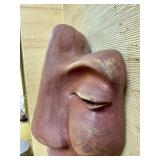 Fantastic Abstract 3D Face Wall Sculpture by Denise S. Tennen