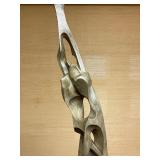 LARGE & Fantastic Abstract Wood Sculpture by Renowned Ecuadorian Wood Carver Luis Potosi