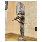 Incredible Old Bura/Bobo Standing Figure - Burkina Faso