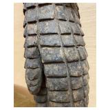 Incredible Old Bura/Bobo Standing Figure - Burkina Faso