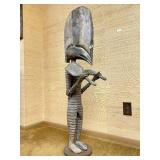 Incredible Old Bura/Bobo Standing Figure - Burkina Faso
