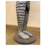 Incredible Old Bura/Bobo Standing Figure - Burkina Faso
