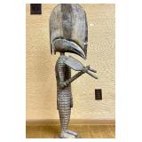 Incredible Old Bura/Bobo Standing Figure - Burkina Faso