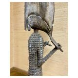 Incredible Old Bura/Bobo Standing Figure - Burkina Faso