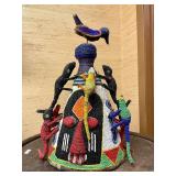 Large & Elaborate Old Yoruba Beaded Crown #2
