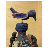 Large & Elaborate Old Yoruba Beaded Crown #2