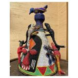 Large & Elaborate Old Yoruba Beaded Crown #2