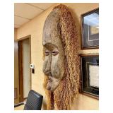 Wonderful LARGE Old Yaka Suku Mask