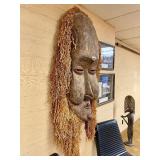 Wonderful LARGE Old Yaka Suku Mask