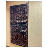 Massive & Amazing Relief Carved Dogon Door