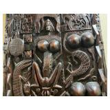 Massive & Amazing Relief Carved Dogon Door
