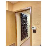 Massive & Amazing Relief Carved Dogon Door