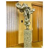 Monumental Abstract Sculpture by Czech Sculptor Jaroslav Vacek