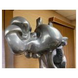 Monumental Abstract Sculpture by Czech Sculptor Jaroslav Vacek