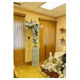 Monumental Abstract Sculpture by Czech Sculptor Jaroslav Vacek