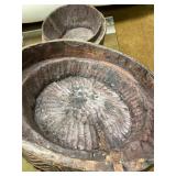 Old Carved Yoruba Ceremonial Ife Bowl w/Lid