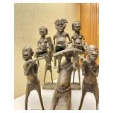 HUGE Old Benin Bronze Royal Processional Sculpture