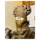 HUGE Old Benin Bronze Royal Processional Sculpture