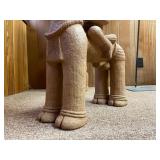 LARGE Ancient African Djenne Terracotta Equestrian Figural Sculpture
