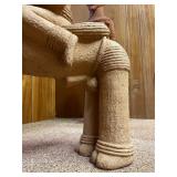 LARGE Ancient African Djenne Terracotta Equestrian Figural Sculpture