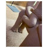 LARGE Ancient African Djenne Terracotta Equestrian Figural Sculpture