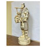 HUGE Vintage Japanese Carved Bone Figure