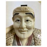 HUGE Vintage Japanese Carved Bone Figure