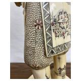 HUGE Vintage Japanese Carved Bone Figure