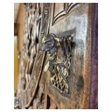Large & Ornately Carved Bamoun / Bamileke Royal Palace Door