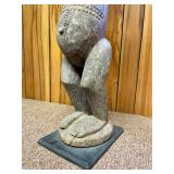 Outstanding Old Dogon Standing Maternity Figure