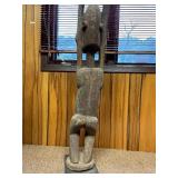 Outstanding Old Dogon Standing Maternity Figure