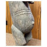 Outstanding Old Dogon Standing Maternity Figure