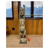 Outstanding Old Dogon Standing Maternity Figure