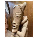 LARGE Ancient African Terracotta Seated Nok Figure