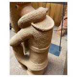 LARGE Ancient African Terracotta Seated Nok Figure