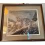 Snow Leopard Signed and Numbered Limited Edition Fine Art Print by Charles Fracé