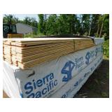 1 x 6 Ponderosa Pine Bright #3 Tongue & Groove LWP-4 Reversible - 1920 Linear Feet