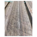 1 x 6 Pine Tongue & Groove Pine Rustic Resaw Finish with a Brown Kodiak Stain - 1728 Linear Feet